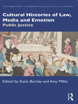 cover image of Cultural Histories of Law, Media and Emotion
